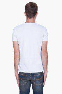 Diesel White Umtee Jesse T shirt for men