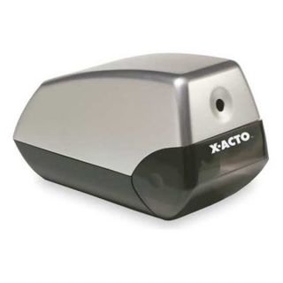 X Acto 1900G Pencil Sharpener, Electric, Silver/Black