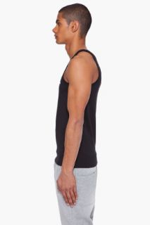 Diesel Black Umtk Johnny Tank Top for men