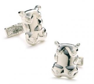 Hippo Cufflinks Clothing