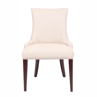 Concepts Cream Linen/ Wood Dining Room Chair