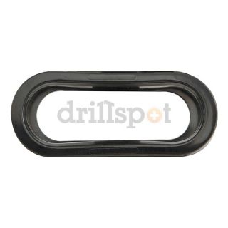 Optronics A70GBPG Oval Grommet, Rubber, Black