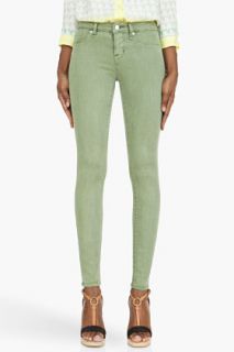 Marc By Marc Jacobs Moss Green Stick Jeans for women