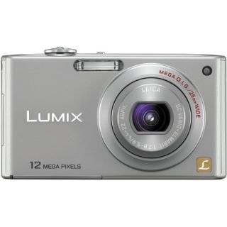 Panasonic Lumix DMC FX48 Silver Point & Shoot Digital Camera