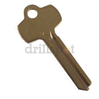 Master Lock KCKKBWWG Key Blank, Brass, Best K Keyway, 7 Pins
