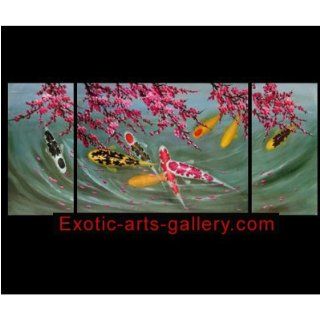 Koi Painting Fish Painting Feng Shui Painting 195