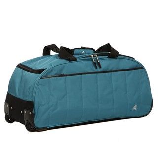 Athalon Teal 29 inch Quilted Extra light Rolling Duffel
