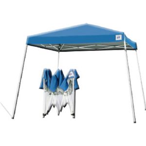 International E Z UP SES12SLBL 12' x 12' Blue Regency Canopy