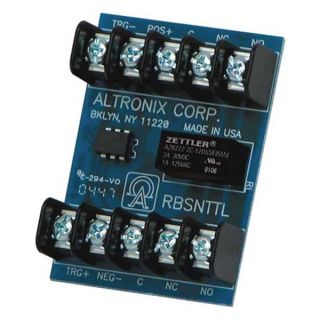 Altronix RBSNTTL Sensitive Relay 12/24VDC 1Ma DPDT