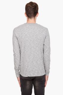 Wings + Horns Overdyed Henley for men