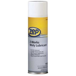 Zep Professional R22201 Dry Moly Lubricant, 20 Oz., PK 12