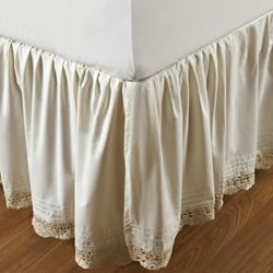 Ruffled Bella Crochet 18 inch Bedskirt Compare $129.00 Today $89.99