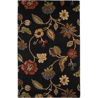 Hand Tufted Black Wool Area Rug (36 x 56) Was $142.99 Sale $112.49