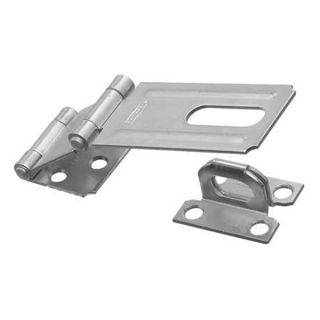 Approved Vendor 4FWE7 Safety Hasp, Double Hinge, Steel