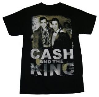 Johnny Cash And Elvis Presley King Music T Shirt Tee