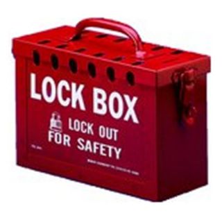 Brady Worldwide, Inc. 65699 65699 13 Lock Heavy Steel Group Lock Box