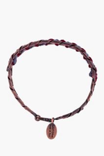 Lanvin Brass Double Chain Bracelet for men