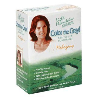 Hair Color & Conditioner, Mahogany, 7 oz (197 g) (Pack of 2) Beauty