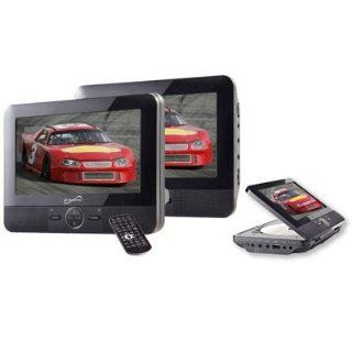  Supersonic 7 Dual Screen Dvd Player (sc 198)   Electronics