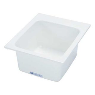 Mustee 11 Utility Sink, Fiberglass, 20x17x9 1/2 In