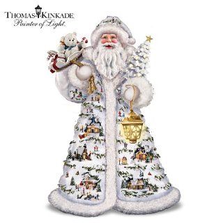 Thomas Kinkade Father Christmas Santa Claus Figurine by