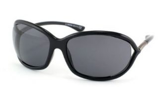 FT0008 Sunglasses   199 Shiny Black (Dark Gray Lens)   61mm Shoes