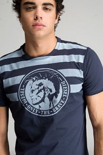 Diesel Temiac Navy T shirt for men
