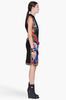 Givenchy Multicolor Floral Print Polo Dress for women