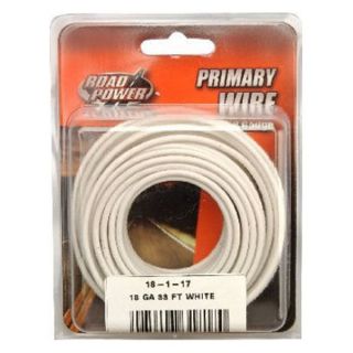 Coleman Cable, Inc. 18 1 17 33' WHT 18GA Prim Wire