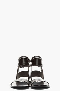 Alexander Wang Black Alek Ankle Cuff Flat Sandals for women