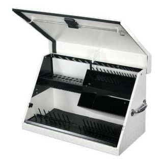 Montezuma ME300W Tool Box, 30 Wx 18 1/8 Hx 15 In D, Stl, Wht