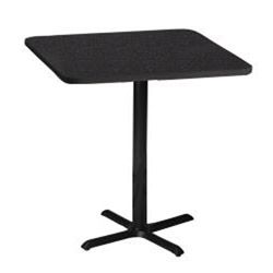 Mayline Bistro Bar height 30 inch Square Table