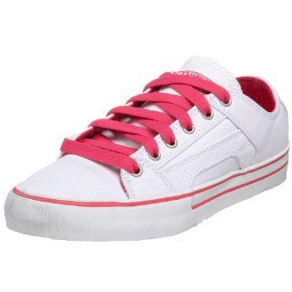  etnies Womens RSS Skate Shoe,White/Hot Pink 197,10 C US Shoes