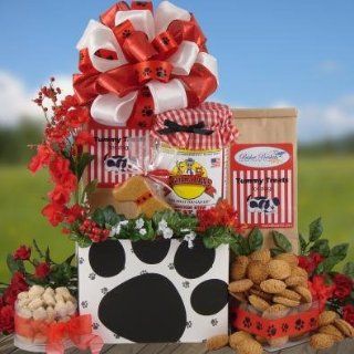 Dog Treats Pet Gift Basket