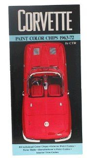 Corvette Color Chips Guide Paint Codes    Automotive