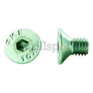 DrillSpot 94370 1/2 13 x 3 1/2 Zinc Finish Flat Socket Cap Screw