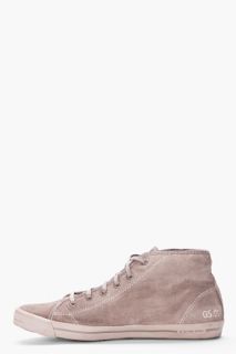 G Star Taupe Suede Dash Ii Avery Sneakers for men