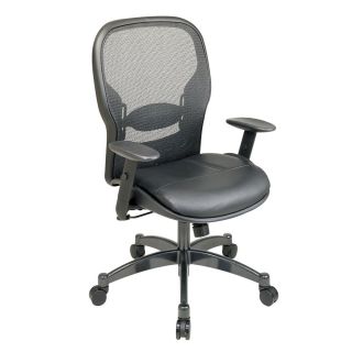Mesh Back and Leather Seat Managers Chair Today $268.99
