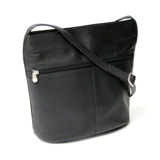 Royce Leather Womens Vaquetta Front Zipper Shoulder Bag Today $65.99
