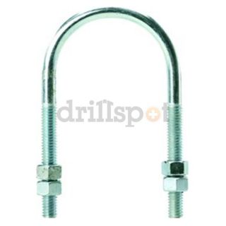 DrillSpot 0156513 1/2 13 x 5 Pipe Size Hot Dip Galvanized Round Bend