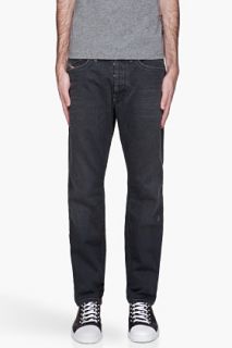 Diesel Charcoal Grey Braddom Jeans for men
