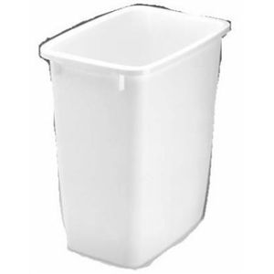 Rubbermaid Inc 2805 00WHT 21QT WHT Wastebasket