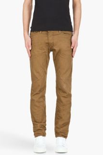 Diesel Brown Darron Trousers for men