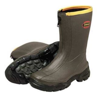 LaCrosse 200095 14 Ins Midcalf Boots, Mens, 14, Zip, Olive, 1PR