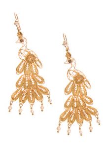 Juicy Couture  Peacock Earrings  for men