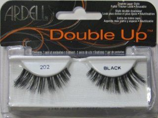 Ardell Double Up #202 False Eyelashes, Black Beauty