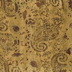 Lyndhurst Collection Paisley Beige/ Multi Rug (7 Square)