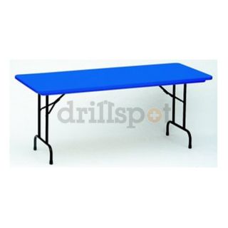 Correll Inc R2448  27 24x48x29 Blue Blow Molded Plastic Top/Steel
