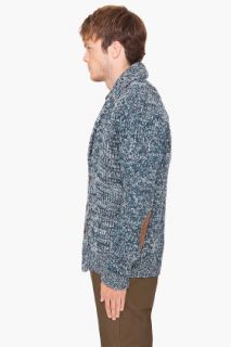 Shades Of Grey By Micah Cohen Shawl Collar Cardigan for men