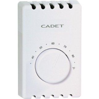 Cadet Bi Metal Thermostat   Single Pole, 120/208/240 Volt, 22 Amp